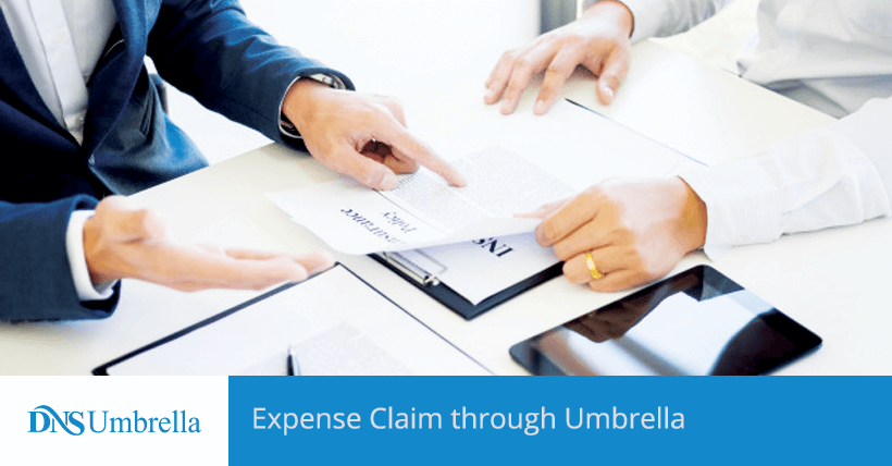 Expense Claim through Umbrella